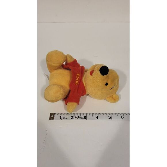 Disney Exclusive Winnie The Pooh Stuffed Animal Plush Small Toy 7" So Cute!! - Picture 7 of 7